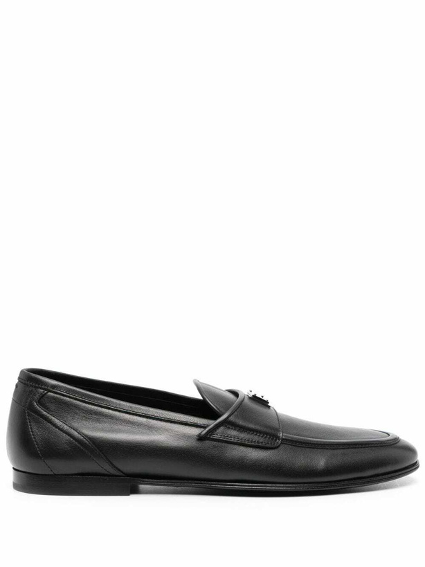 Photo: DOLCE & GABBANA - Ariosto Leather Loafers