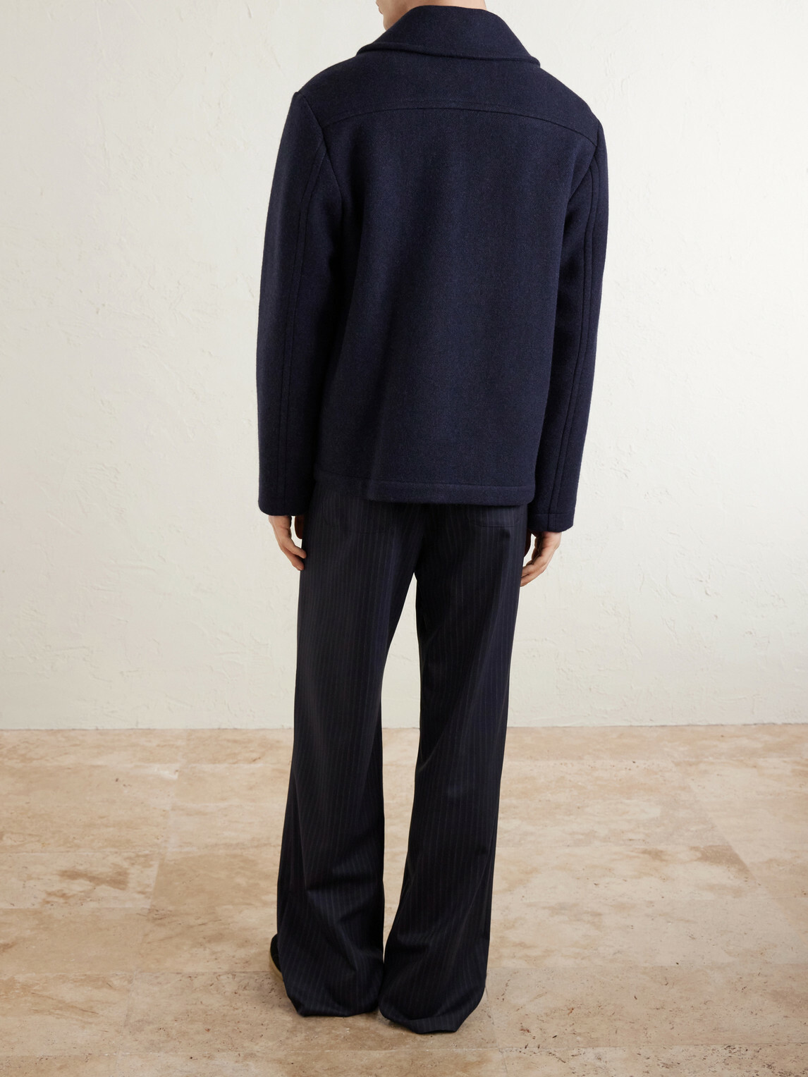 Private White V.C. - The Civvy Merino Wool and Cashmere-Blend Jacket - Blue