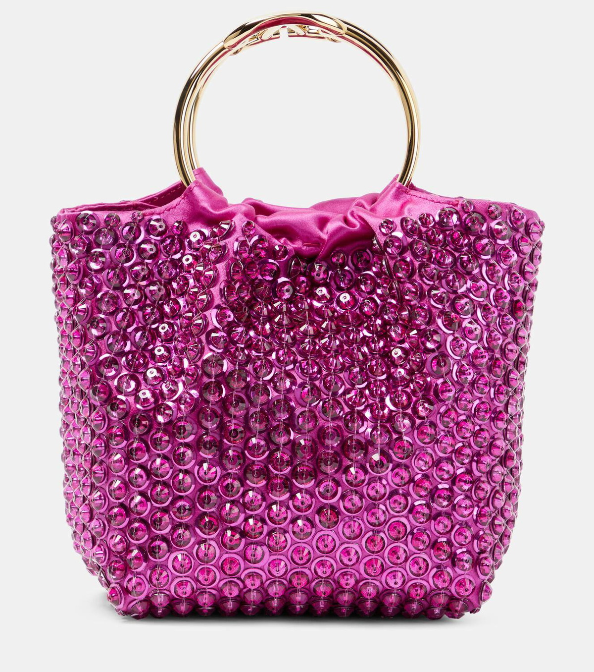 VALENTINO(ヴァレンティノ) Small Embellished Bucket Bag Valentino Garavani Carry Secrets Small embellished bucket