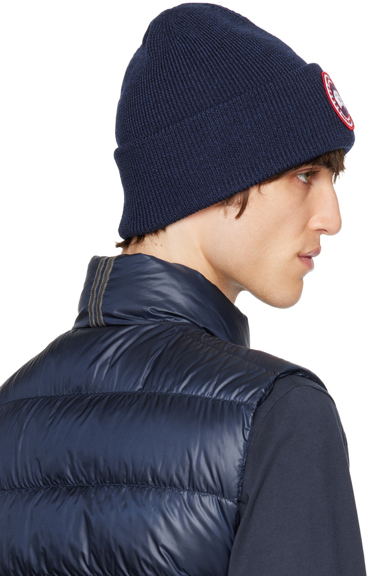 Canada Goose Navy Arctic Beanie Canada Goose display picture 2