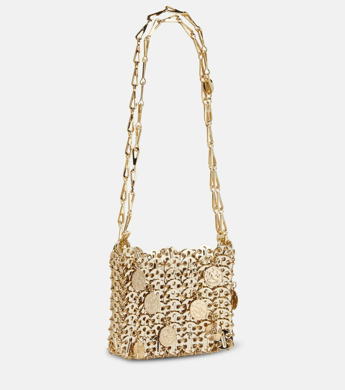 Paco Rabanne 1969 Nano metal shoulder bag Paco Rabanne