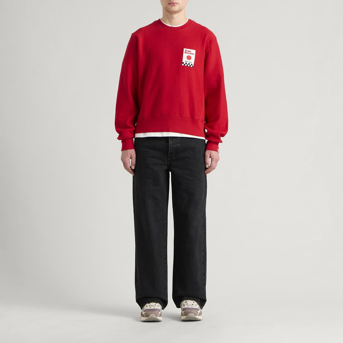 Team Ikuzawa Aikou-Gumi Sweatshirt in Red