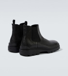 Prada Chelsea leather ankle boots