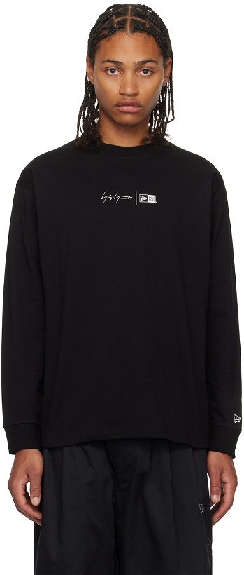 Photo: Yohji Yamamoto Black New Era Edition Long Sleeve T-Shirt