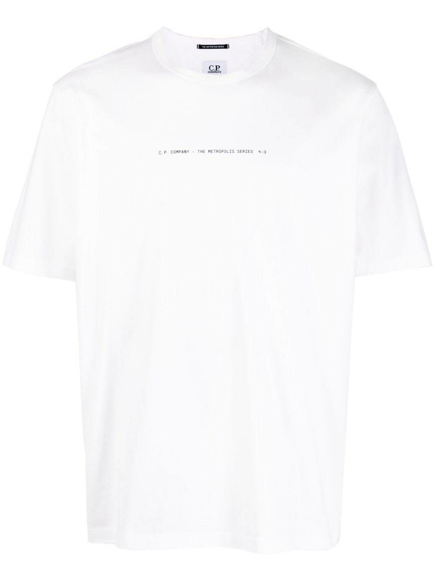 Photo: C.P. COMPANY - Logo Cotton T-shirt