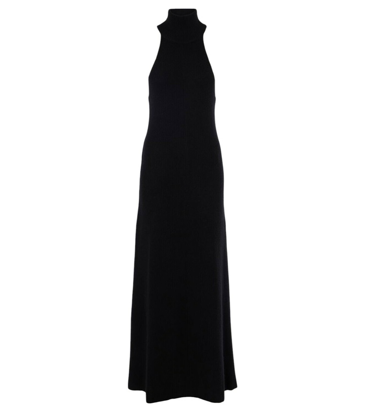 Photo: Lisa Yang Amannda ribbed-knit cashmere maxi dress