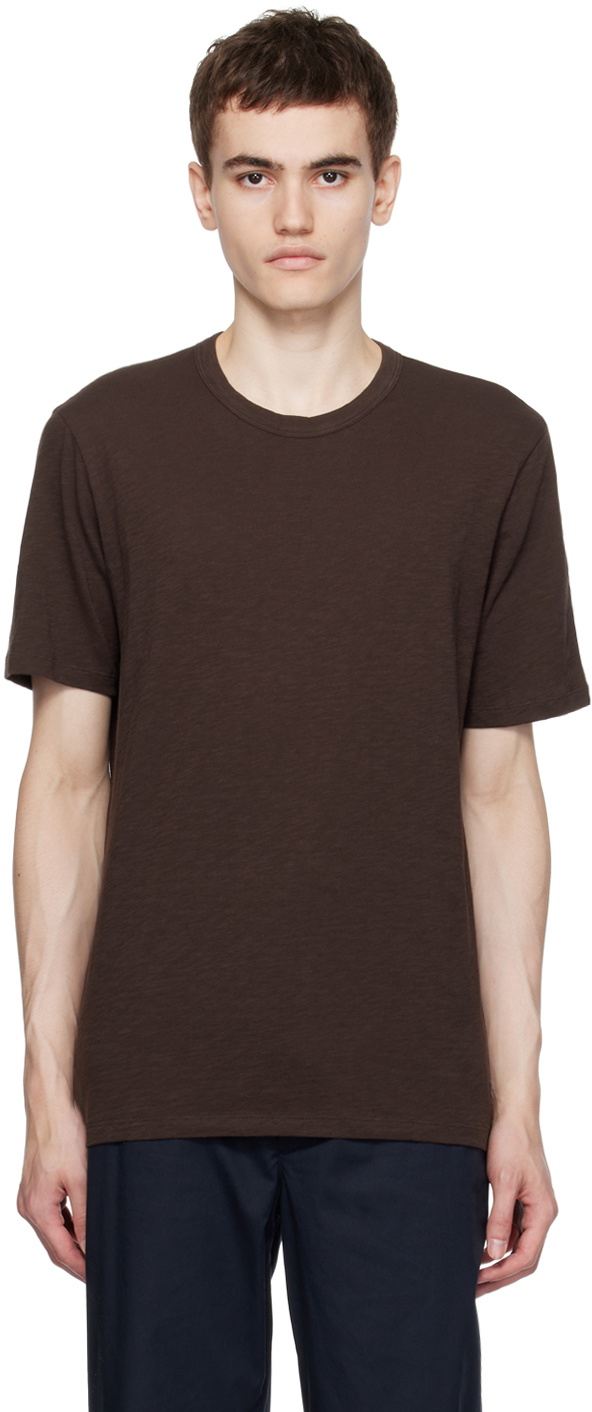 Theory Burgundy Essential T-Shirt Theory