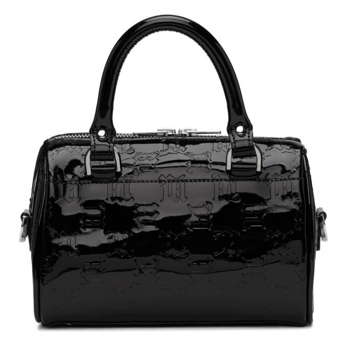 MISBHV Monogrammed Duffel Bag in Black