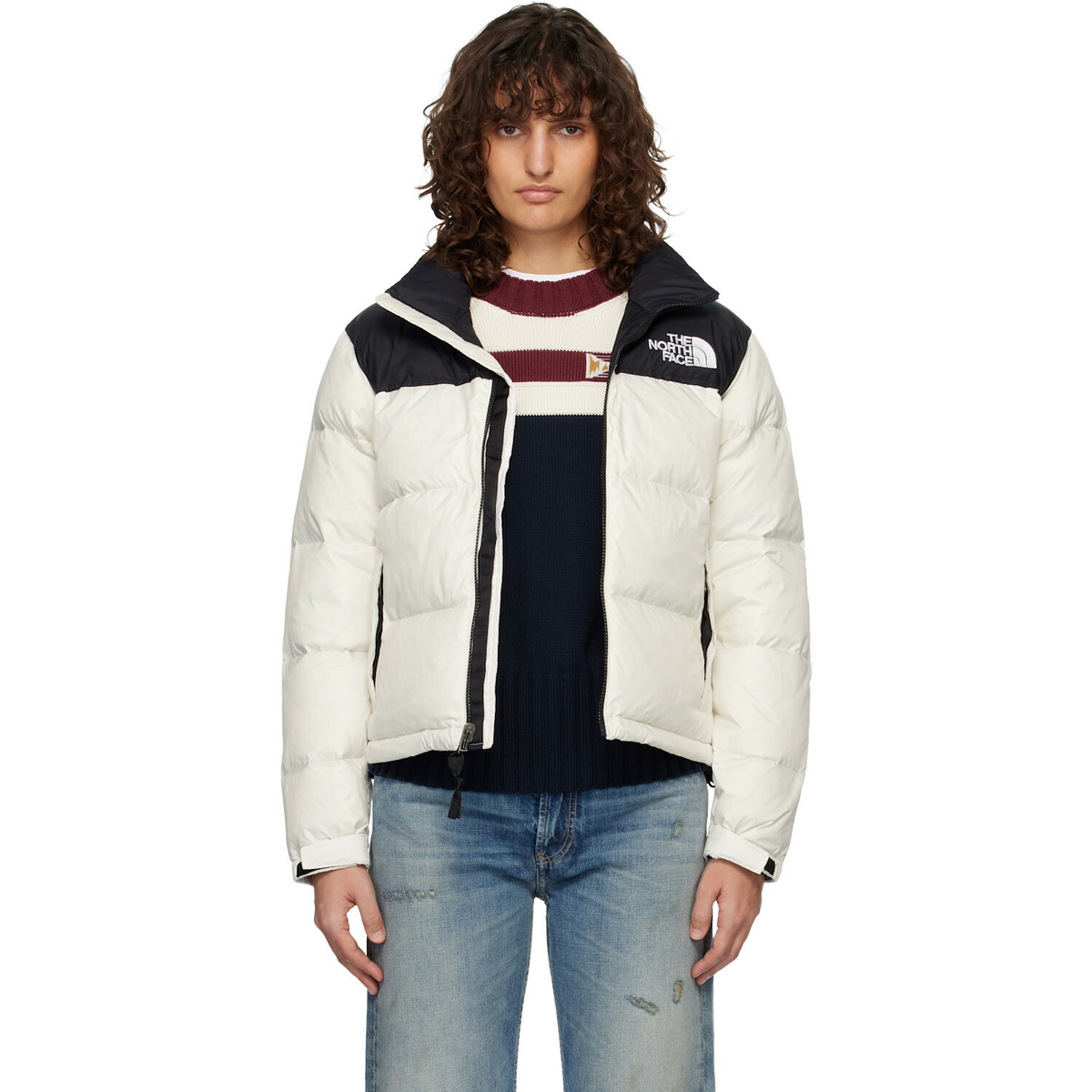 The North Face White 1996 Retro Nuptse Down Jacket