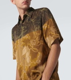 Dries Van Noten Printed bowling shirt