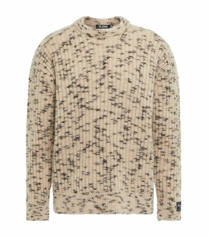 Photo: Raf Simons - Wool and mohair-blend sweater