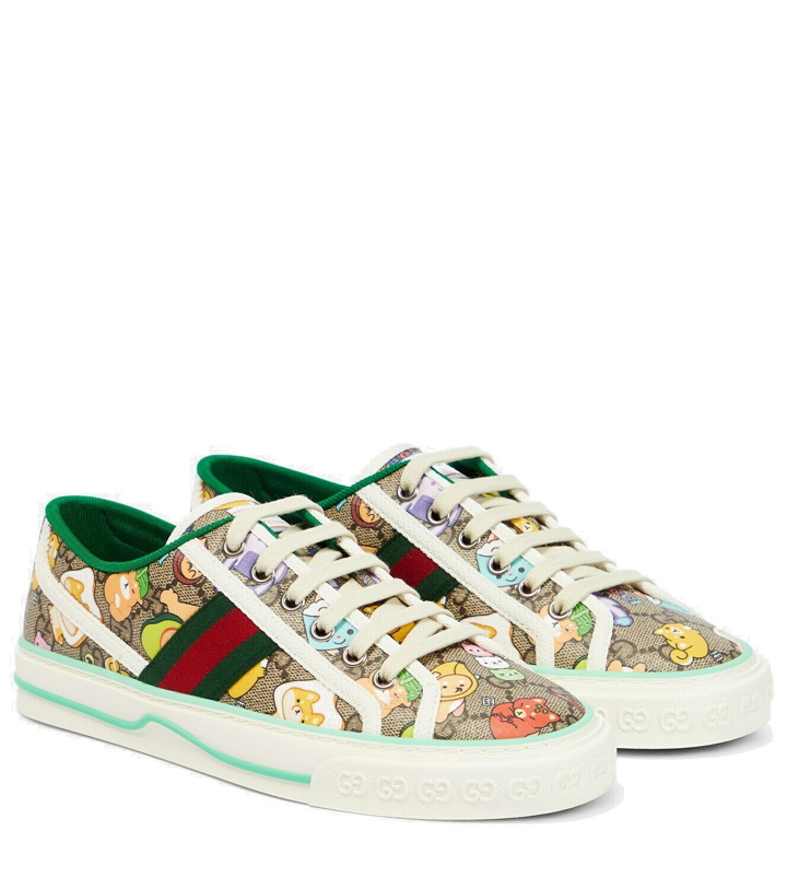 Photo: Gucci - Gucci Tennis 1997 printed sneakers