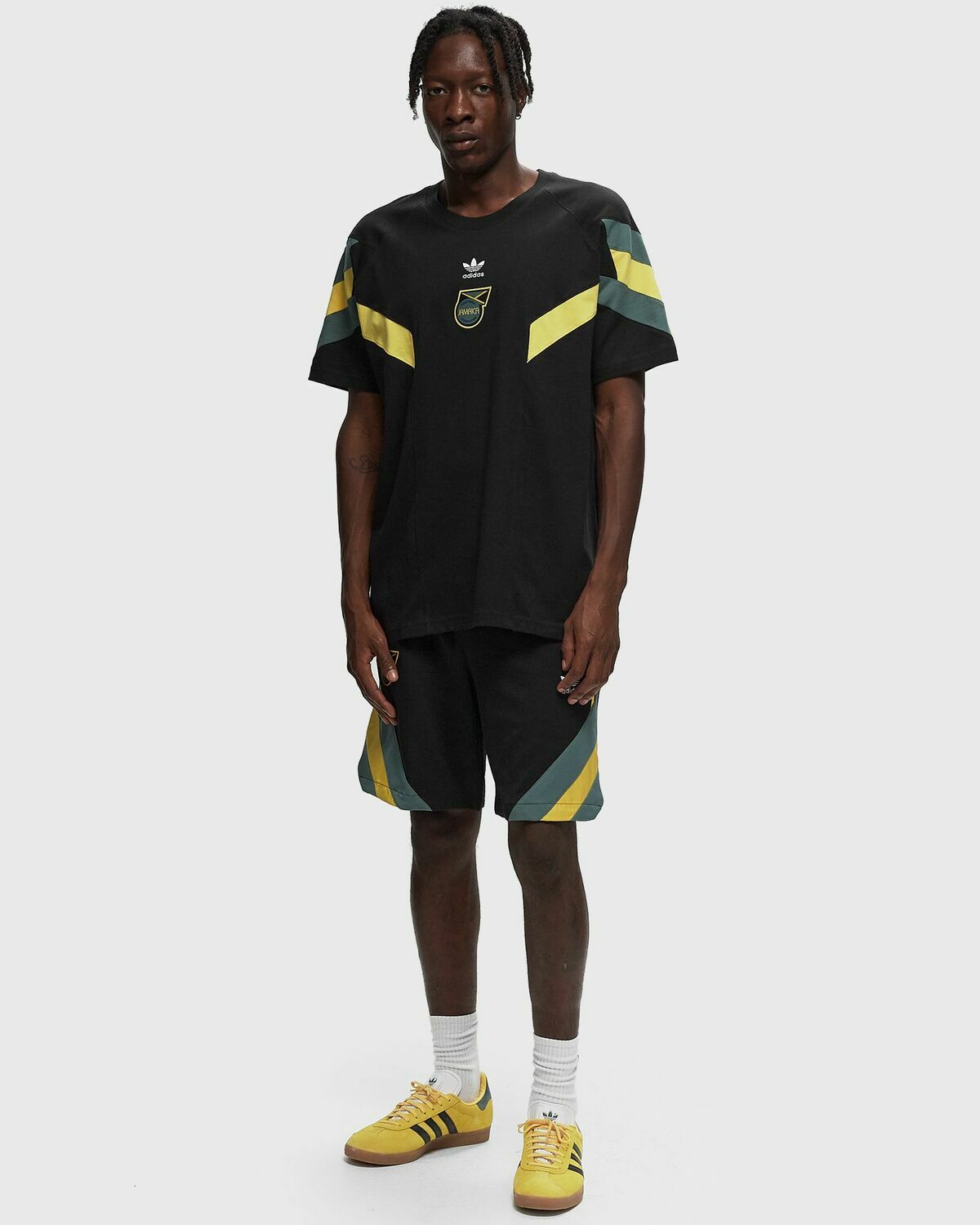 Adidas Jamaica Og Tee Black Team Tees