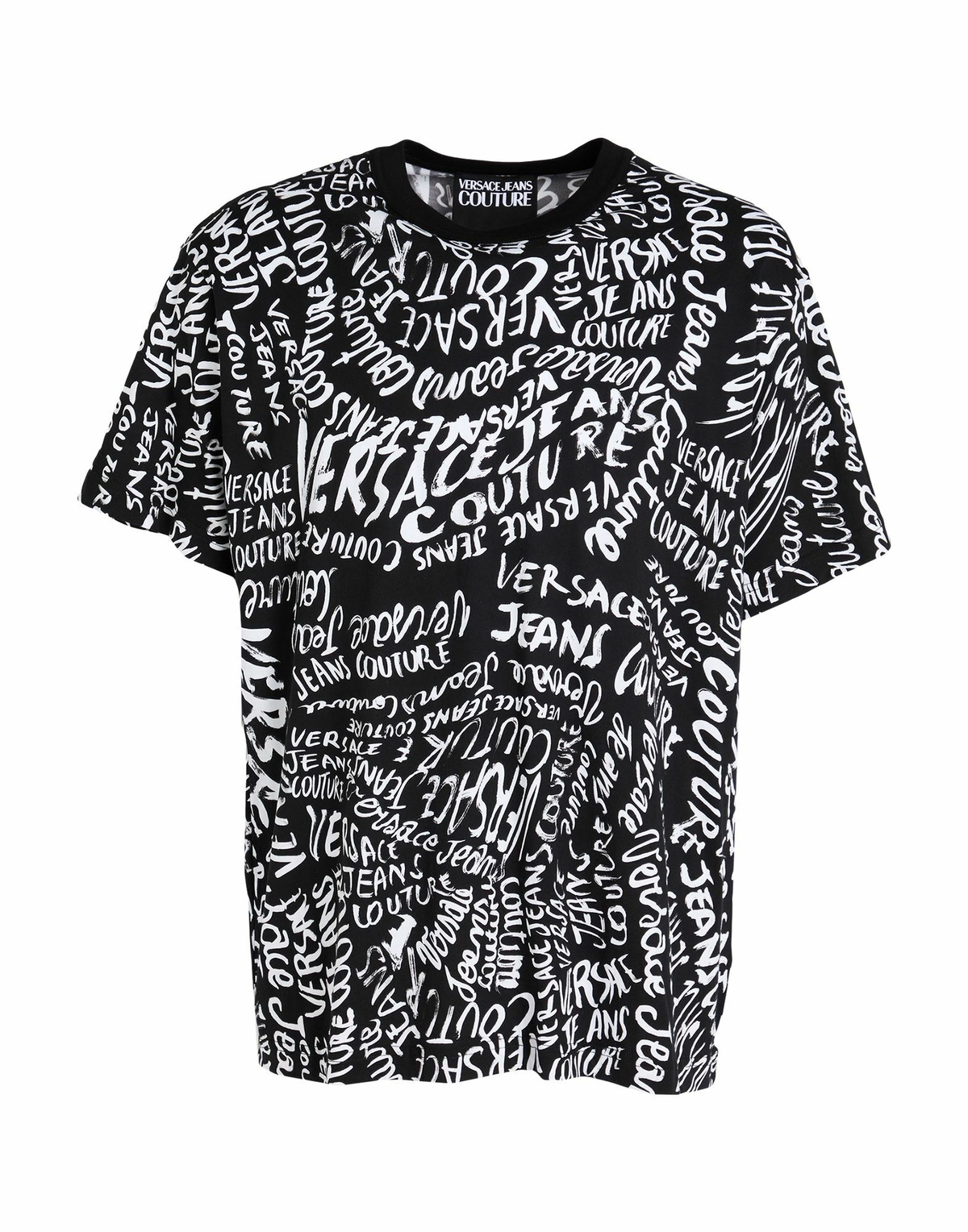 Versace Jeans Couture Mens T-shirt in Black