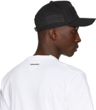 Dsquared2 Black Embroidered Baseball Cap