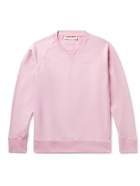 Orlebar Brown - Watkins Garment-Dyed Cotton-Jersey Sweatshirt - Pink