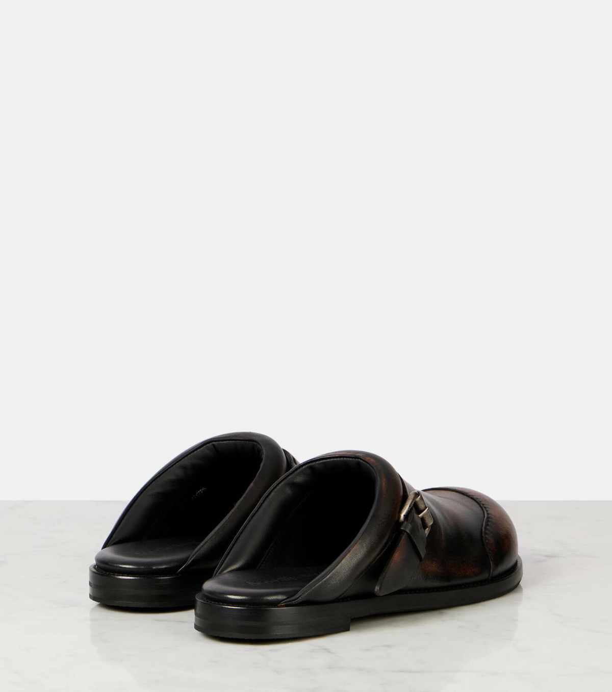 ACNE STUDIOS leather mules 39