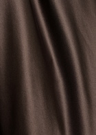 Reformation Jeany Halterneck Silk Maxi Dress Brown