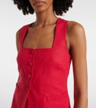 Faithfull Jackie linen vest