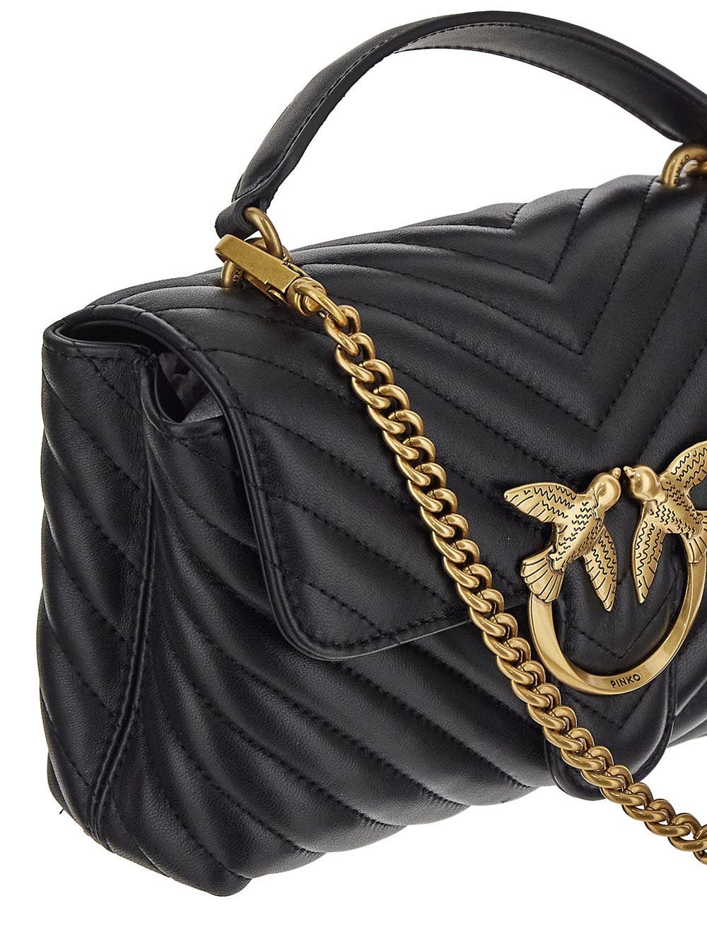 PINKO Love studded shoulder bag | Eraldo.com DE