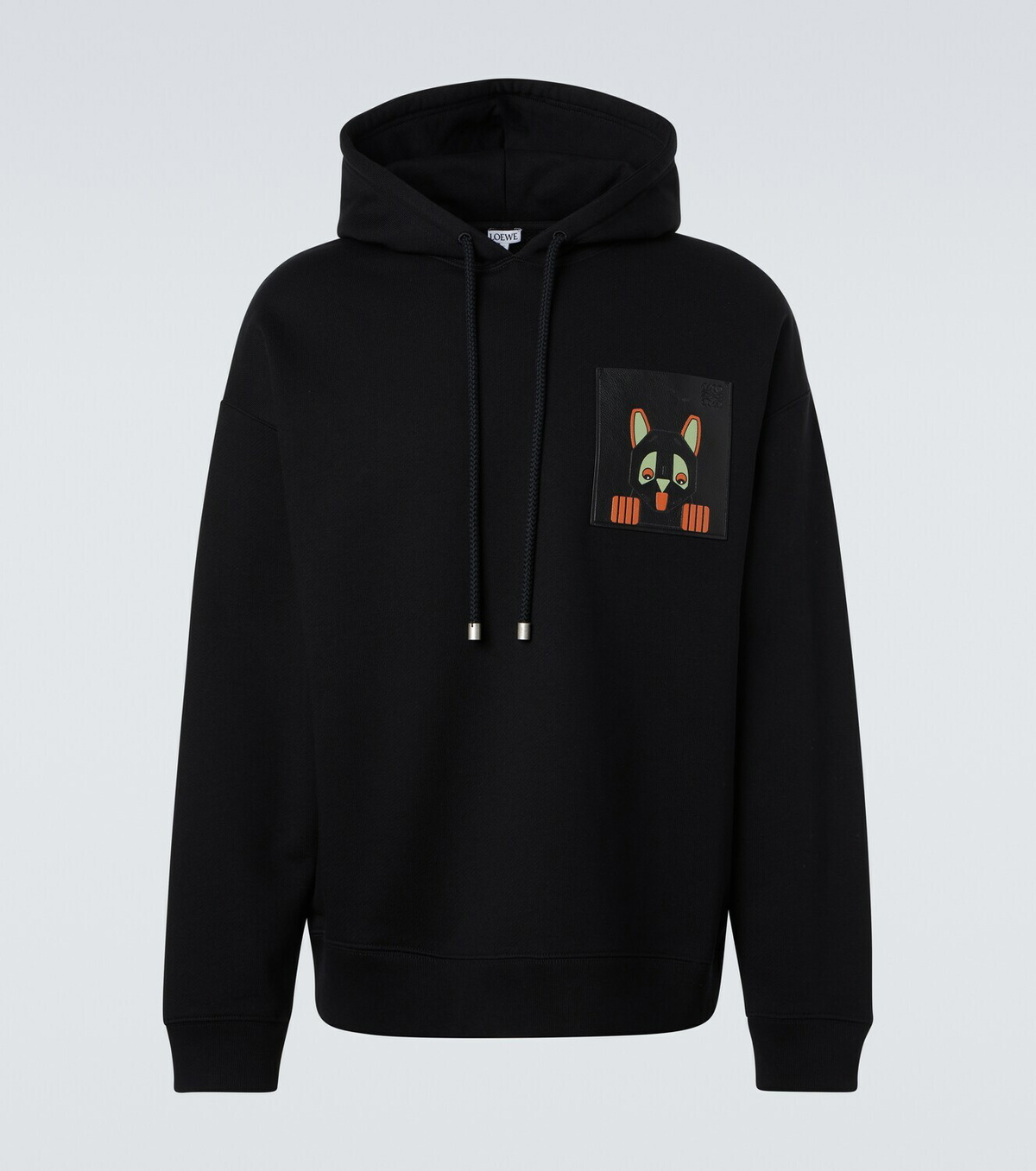 Loewe x Louis Wain cotton fleece hoodie