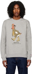 Barbour Gray Noah Edition Sweatshirt