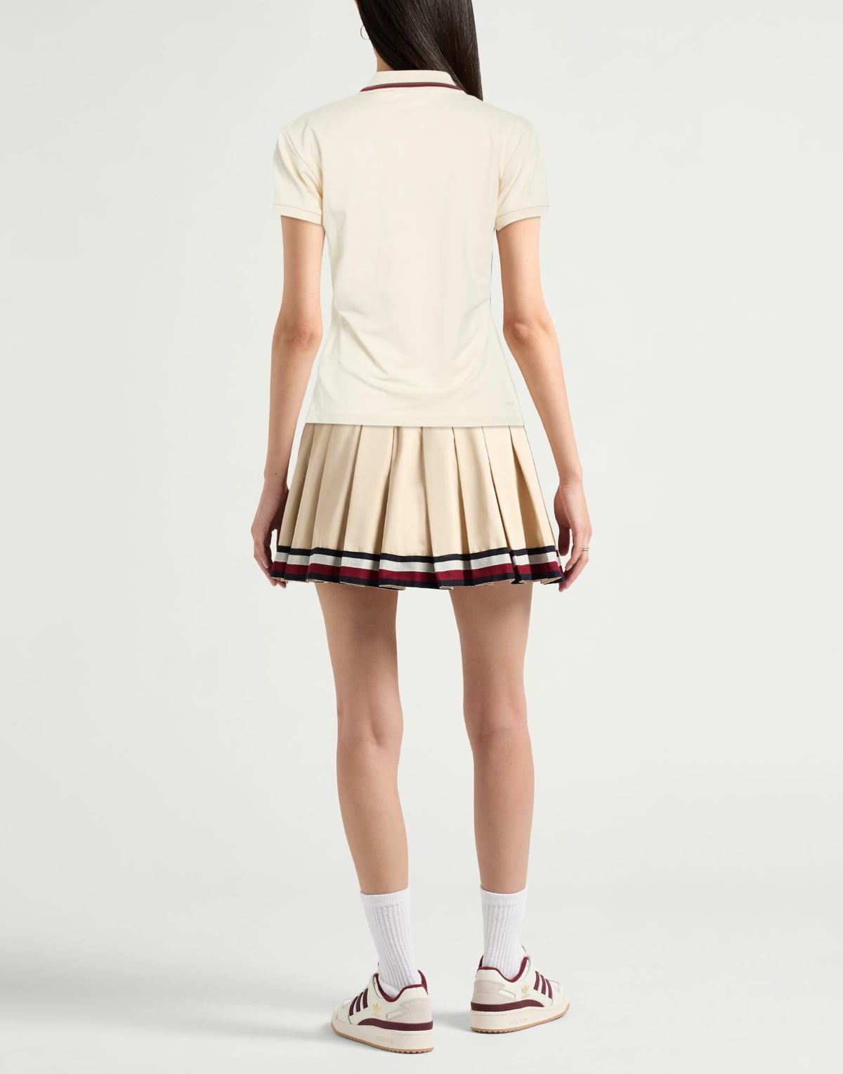 Ea7 Womens Polo shirt in Beige