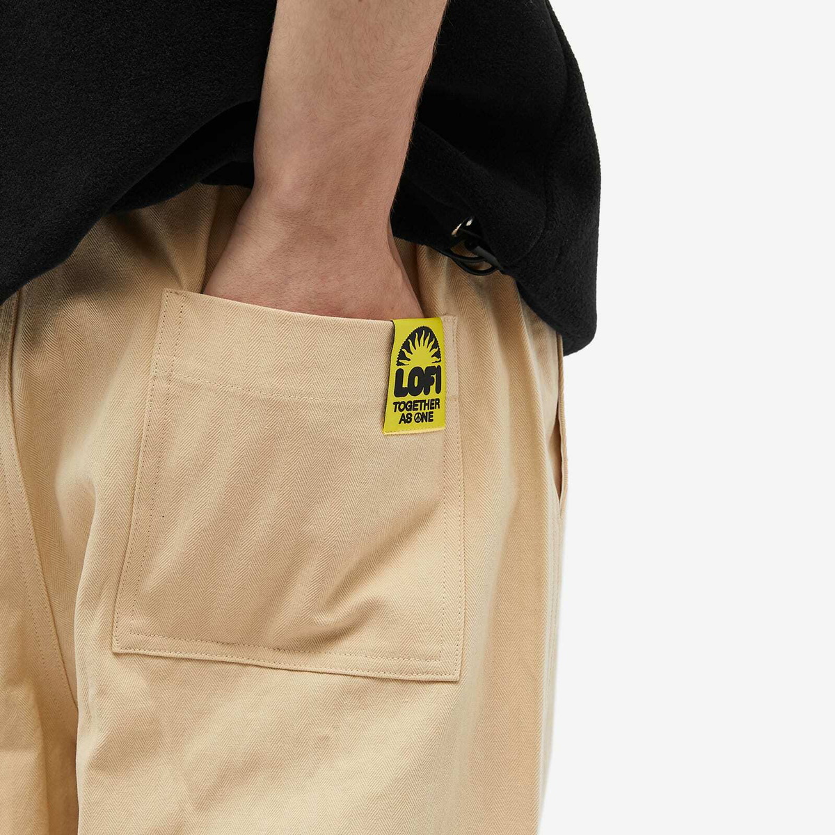 Lo-Fi Men's Butterfly Pant in Khaki