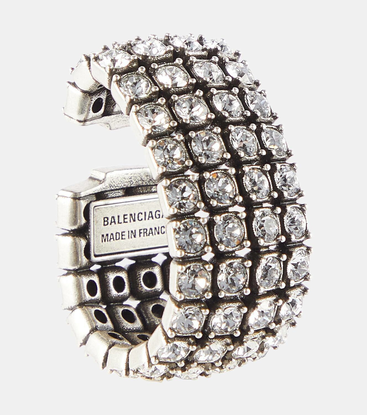 Balenciaga Glam crystal-embellished ear cuffs Balenciaga