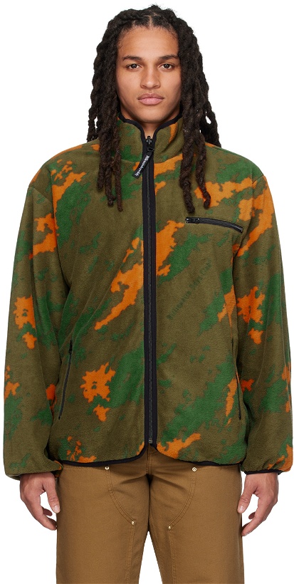 Photo: Billionaire Boys Club Multicolour Camouflage Reversible Jacket