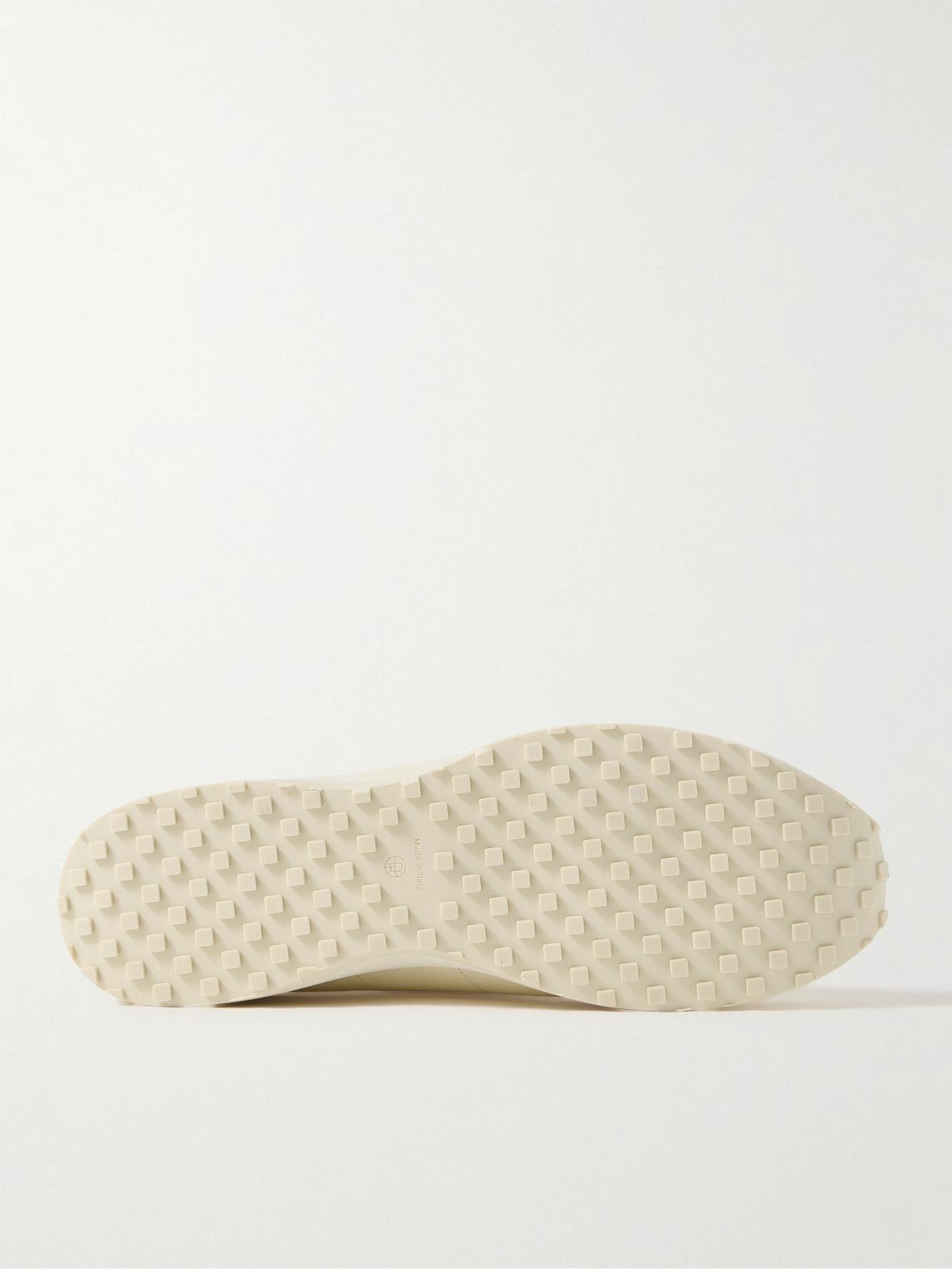 The Row - Mica Leather Sneakers - Neutrals