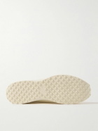 The Row - Mica Leather Sneakers - Neutrals