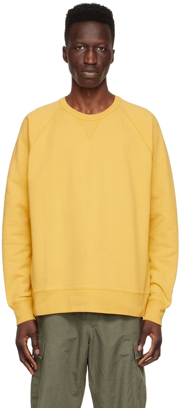 Photo: Norse Projects Yellow Kristian Sweatshirt