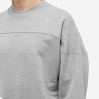 Garbstore Men's Panel Crew Sweat in Grey