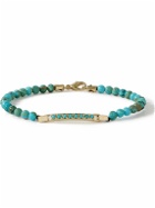 Luis Morais - Gold Turquoise Bracelet