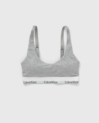 Calvin Klein Underwear Wmns Lightly Lined Bralette Grey - Womens - (Sports ) Bras