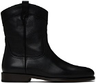 LEMAIRE Black New Western Chelsea Boots