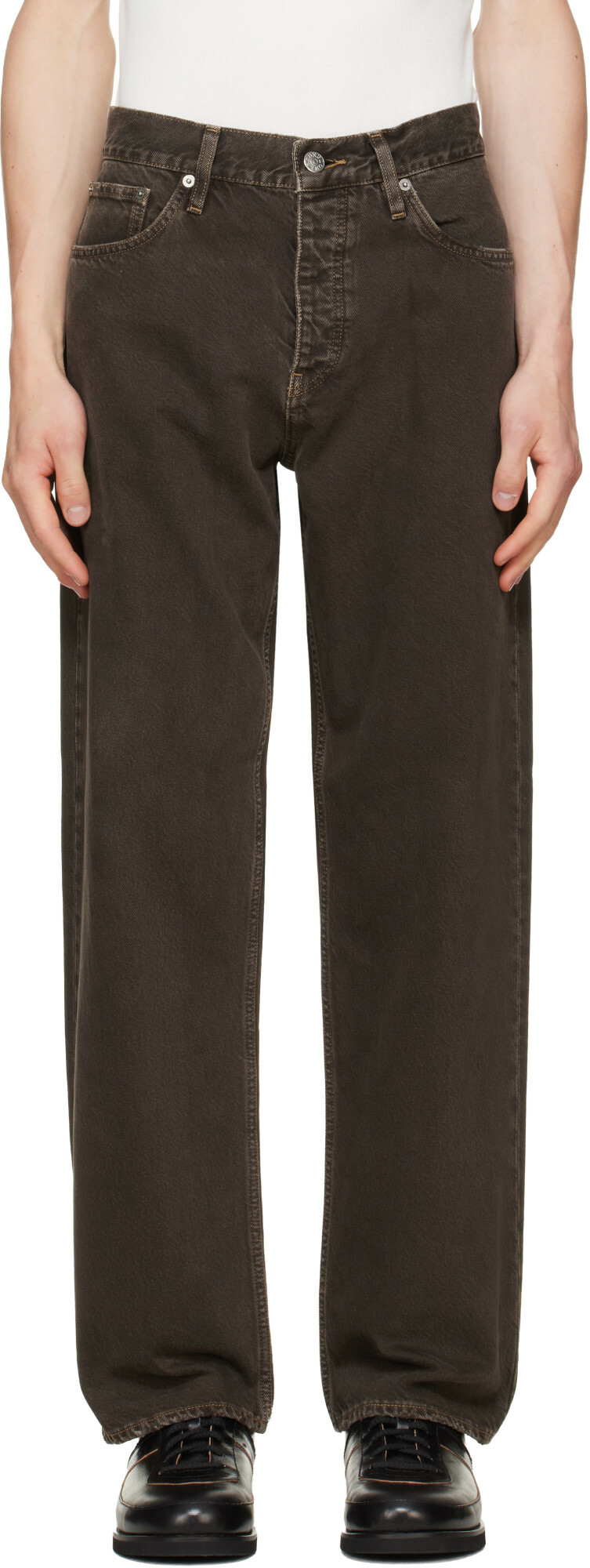 Sunflower Brown Loose Jeans
