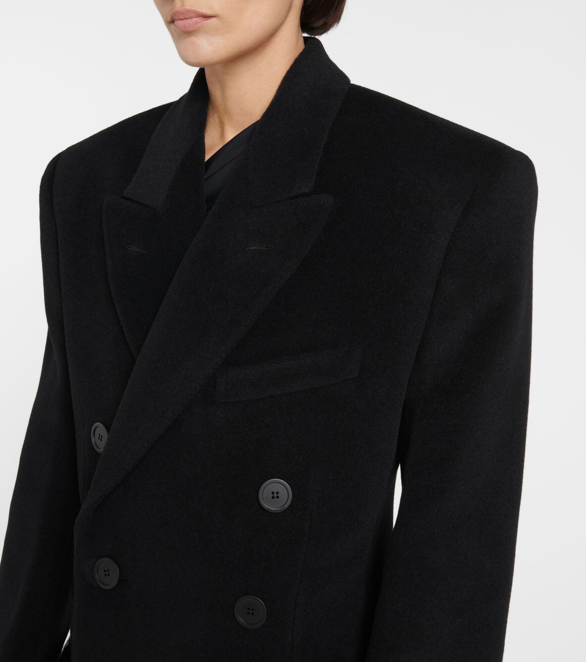 ジャケット・アウター BALENCIAGA 22AW Alpaca Boxy Coat バレンシアガ - BALENCIAGA | Brushed Alpaca Boxy Coat-Light