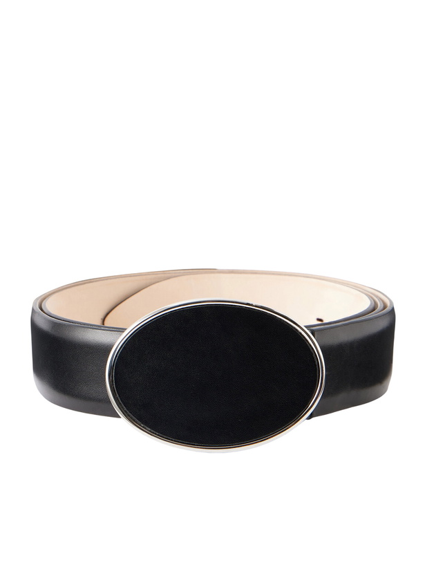 Photo: Déhanche - Flint 2.5 cm Leather Belt - Black
