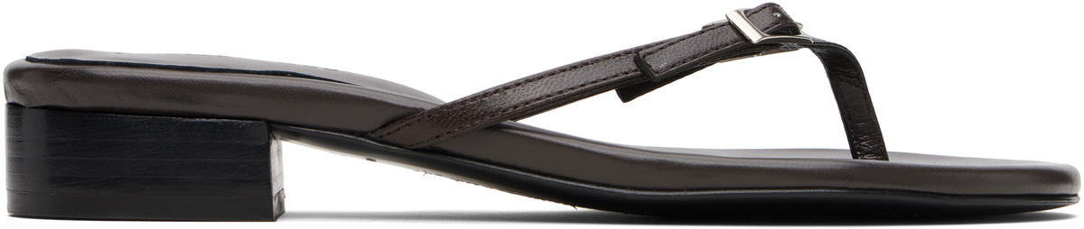 Paloma Wool Brown Mica Sandals