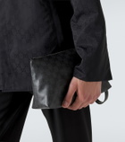 Gucci Gucci Essence Classic Small GG canvas pouch