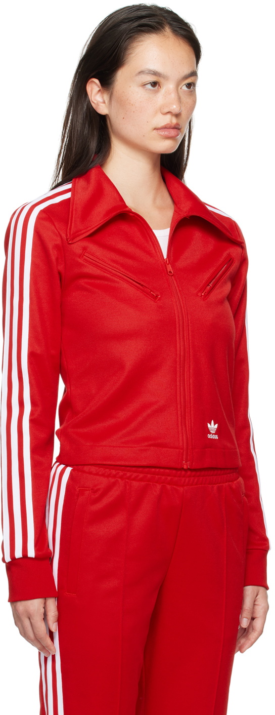 adidas Originals Red Montreal Track Top KNZ12 Track Jacket adidas