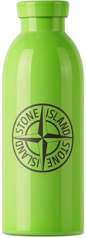 Photo: Stone Island Green Steel Water Bottle, 500 mL