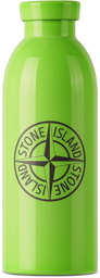Stone Island Green Steel Water Bottle, 500 mL