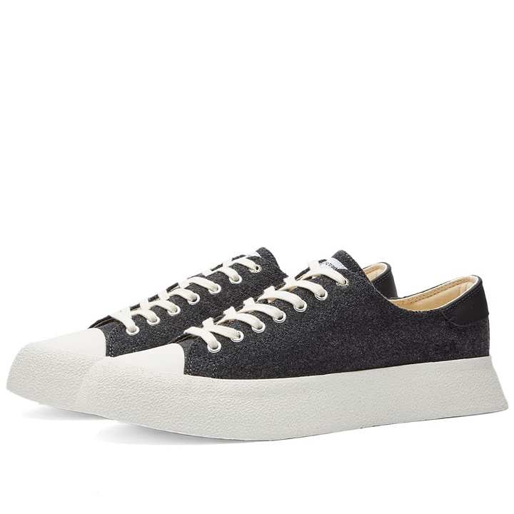 Photo: East Pacific Trade Men's Dive Wool Sneakers in Grey