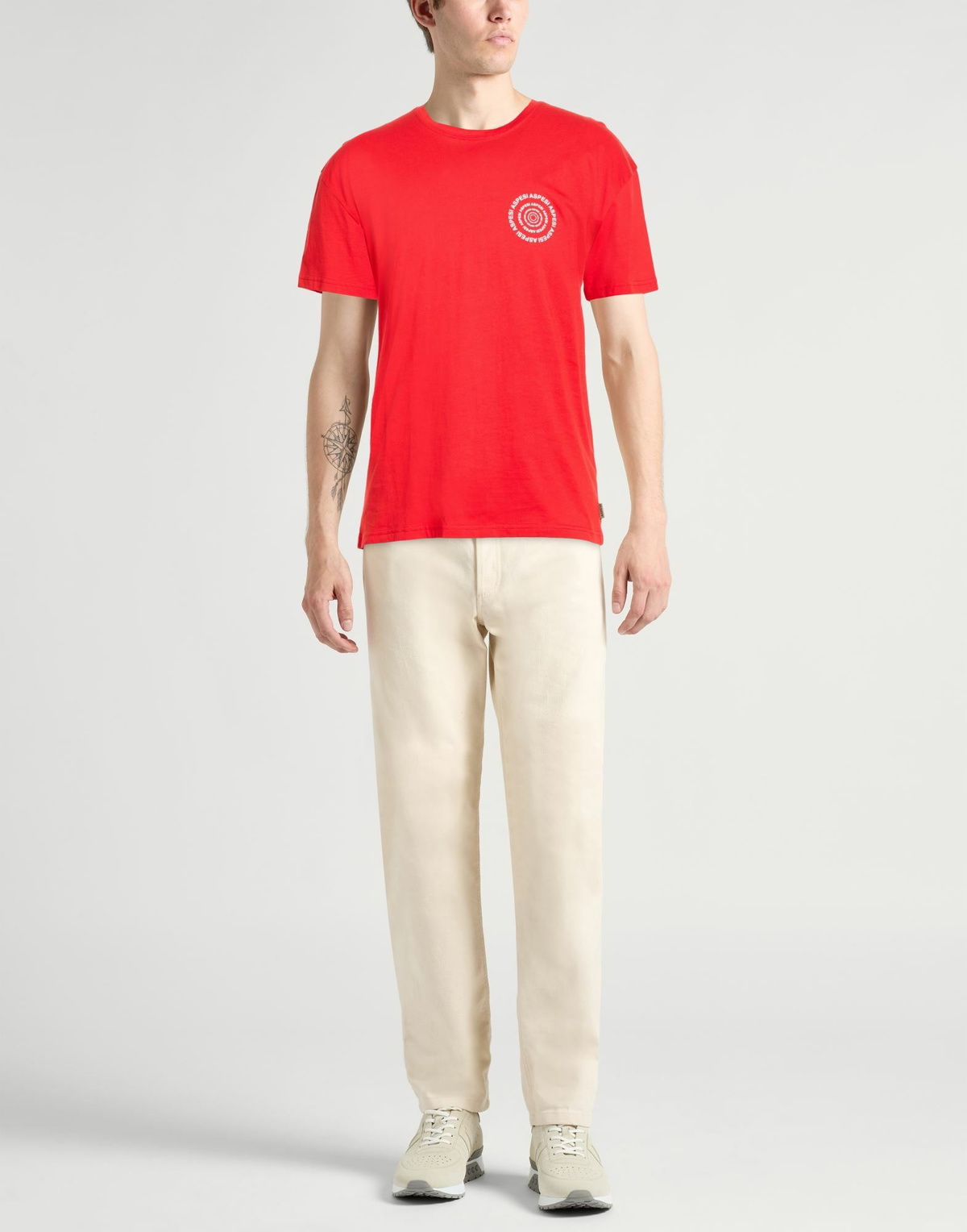 Aspesi Mens T-shirt in Red