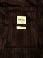 De Bonne Facture - Cotton-Corduroy Suit Jacket - Brown