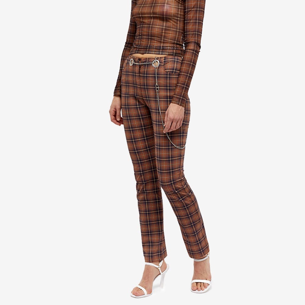 Miaou plaid sale pants