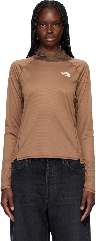 Photo: The North Face Brown LIGHTRANGE Sunriser Hoodie